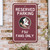 18" NCAA Florida State University Seminoles 'Reserved Parking' Wall Sign