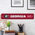 23.5" NCAA Georgia Bulldogs Tide "Ave" Wall Sign