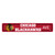 23.5" NHL Chicago Blackhawks "Ave" Wall Sign