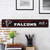 23.5" NFL Atlanta Falcons "Ave" Street Wall Sign