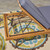 77" Charcoal Gray and Brown Contemporary Outdoor Patio Chaise Lounge