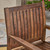 7-Piece Brown Solid Contemporary Rectangular Outdoor Furniture Patio Dining Set