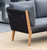 Set of 8 Gray and Brown Indoor and Outdoor Teak Finish Patio Seating with Cushions