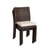 11-Piece Brown Damian Teak Rectangular Outdoor Patio Furniture Dining Set 87" - Off White Cushions