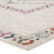 7.5' x 9.5' Gray and Blue Traditional Outdoor Rectangular Area Throw Rug