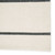 4' x 6' Ivory and Black Striped Rectangular Outdoor Area Throw Rug