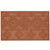 30" Copper Brown with Aztec Pattern Doormat
