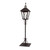 Elegant 67" Black Tall Standing Post Lantern with Stand for Indoor and Outdoor Use