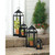 9.5" Black Solid Mini Contemporary Candle Lantern