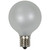 Pack of 10 Pearl White G50 Globe Replacement Christmas Bulbs