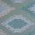 48" x 72" Green and Gray Ikat Pattern Outdoor Patio Rectangular Area Throw Rug
