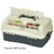 14" Black and White Flip Sider Two Tray Tackle Box