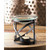 Orbital Candle Oil Warmer with Stand - 3.5" - Black and Clear