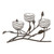 Elegant 9.5" Brown Triple Tea Light Birdies Candle Holder - Spread Love and Light!