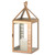 17.5" Pink and Clear "Caring" Large Candle Lantern