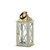 Elevate Your Home Decor with the 19" White and Gold Contemporary Candle Lantern
