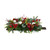 24" Artificial Berries and Pinecones with Bows Christmas Candelabrum