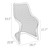 5-Piece Black Extendable Patio Dining Set 86"