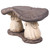 37.5" Massive Mystic Mushroom Outdoor Garden Statue