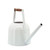 16" White and Brown Vintage Watering Can
