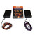 Club Pack of 24 Orange and Purple Fairy Lights with Battery Operated 10"