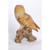 14" Barn Owl on Branch Outdoor Garden Statue