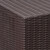 4pc Brown and Beige Contemporary Outdoor Patio Chat Set 52"
