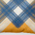 20" x 20" Yellow and Blue String Art Outdoor Throw Pillow