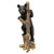 34" Shy Bear Cub Climbing a Tree Outdoor Statue