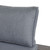 4pc Gray Contemporary Handcrafted Outdoor Sectional Sofa Set 63.25"