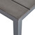 4pc Gray Contemporary Handcrafted Outdoor Sectional Sofa Set 63.25"