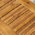 3-Piece Brown Contemporary Rectangular Outdoor Furniture Patio Picnic Set