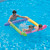 6" Inflatable Pink and Green Dinosaur Twisty Tube Pool Toys - Set of 2