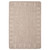 4.25' x 6.5' Taupe and Cream Bordered Tonal Rectangular Area Throw Rug