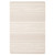 4.25' x 6.5' Off White and Taupe Striped Rectangular Outdoor Area Throw Rug