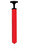 12.5" Red and Black Portable Game Ball Hand Pump for Swimming Pool and Spa