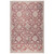 5' x 7.5' Red and Gray Oriental Rectangular Outdoor Area Throw Rug