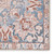 2' x 3' Beige and Blue Traditional Annette Rectangular Outdoor Area Throw Rug
