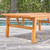 48" Honey Brown Nautical Outdoor Patio Sofa Table