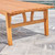 48" Honey Brown Nautical Outdoor Patio Sofa Table