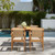 5-Piece Chesapeake Natural Wood Outdoor Furniture Patio Dining Set
