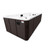 181" Brown and Ivory St Lawrence 15 Person Jet Swim Spa