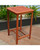 43" Brown Wood Outdoor Furniture Patio Bar Table