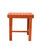 2-Piece Brown Natural Wood Finish Outdoor Patio Furniture Lounge Set 78"
