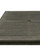 35" Gray Hand Scraped Wood Finish Square Outdoor Furniture Patio Dining Stacking Table