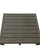 20" Gray Wood Outdoor Furniture Patio Side Table