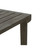 20" Gray Wood Outdoor Furniture Patio Side Table