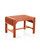 5-Piece Brown Natural Wood Finish Outdoor Furniture Patio Dining Set 59"