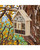 Set of 2 Beige and Brown Wood Finish Insect Hotels 13"