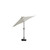 9ft Outdoor Patio Market Umbrella with Windvent Automatic Tilt, Dura-Fast Beige
